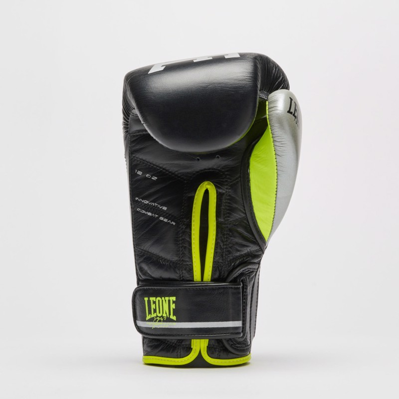 Leone REVO FLUO PERFORMANCE BOXING GLOVES-black